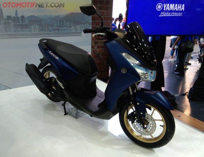 Yamaha Lexi S Diberi Tampilan Baru, Empat Pilihan, Makin Maxi