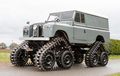 Land Rover Lawas Dengan Roda Tank, Sangar dan Siap ke Segala Medan!
