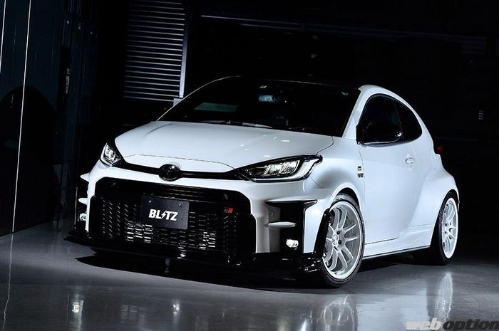 Modifikasi Toyota GR Yaris hasil racikan Blitz, Jepang