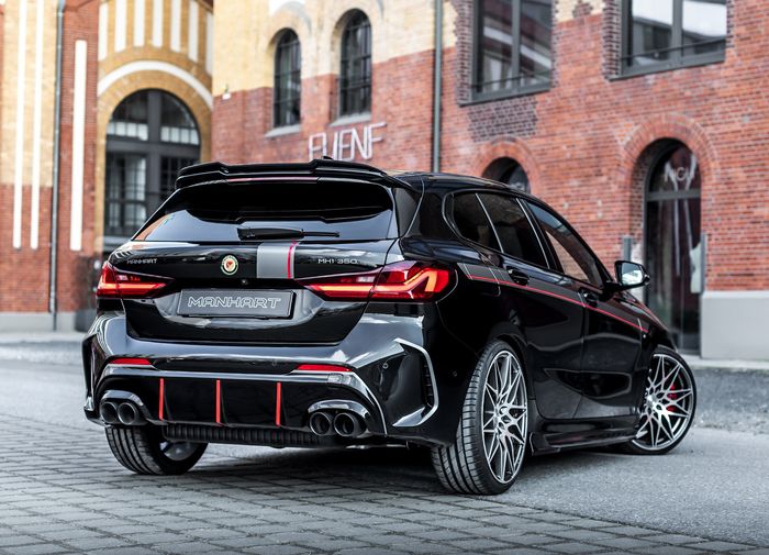 Modifikasi BMW Seri-1 M135i xDrive hasil garapan Manhart, Jerman