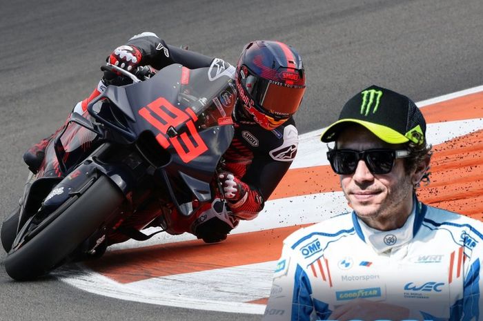 Valentino Rossi memberikan prediksinya soal karier Marc Marquez bersama Ducati di MotoGP