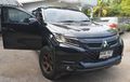 Mitsubishi Triton Bermuka Pajero Sport, Baju Full Hitam, Pakai Pelek TE37