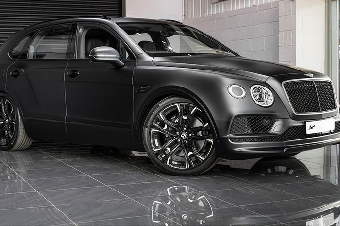 Bentley Bentayga dalam balutan Volcanic Rock dari Khan Design