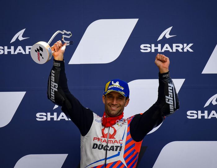 Johann Zarco mengamankan podium kedua di MotoGP Prancis 2021