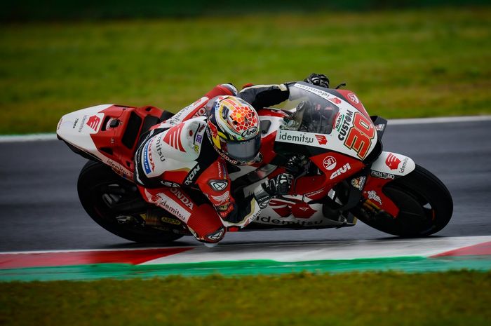 Takaaki Nakagami kalahkan Francesco Bagnaia, sedangkan Fabio Quartararo menyimpan tenaga di sesi Warm Up MotoGP Emilia Romagna 2021