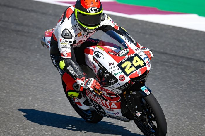 Tatsuki Suzuki berhasil meraih pole position, sementara tim valentino rossi masuk 10 besar, berikut hasil kualifikasi Moto3 Qatar 2020
