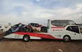 Bus Mania Pasti Menganga, Ini Sosok Bus Towing Mobil Balap Primajasa