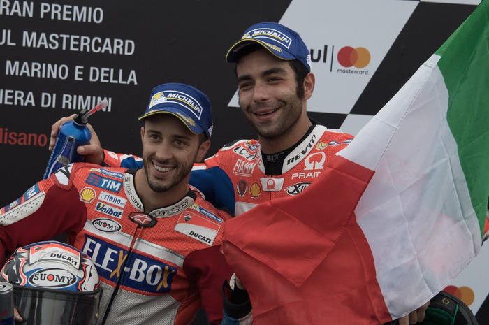 Danilo Petrucci dan Andrea Dovizioso