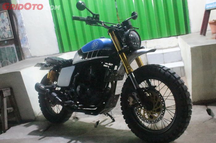 Yamaha Scorpio 2012 custom total ala Scrambler