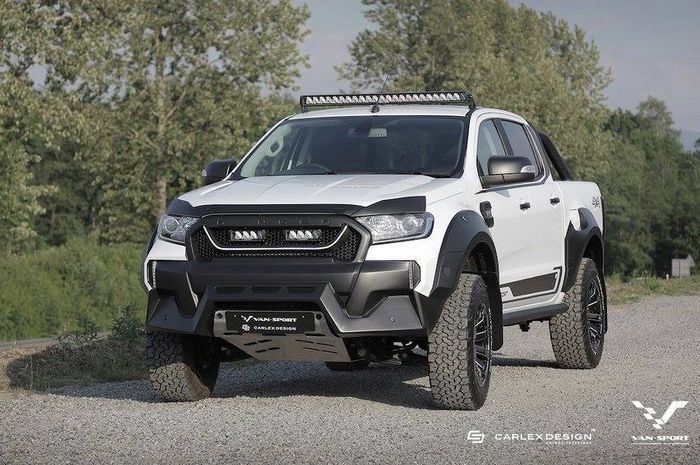 Modifikasi Ford Ranger tampil sangar hasil kolaborasi M-Sport dan Van Sport