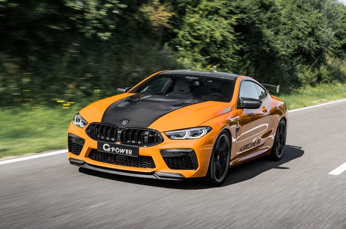 Modifikasi BMW M8 Competition hasil garapan G-Power, Jerman