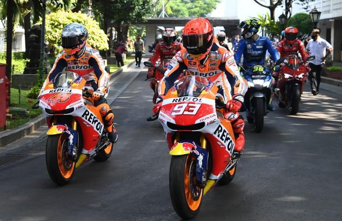 Parade MotoGP di Jakarta