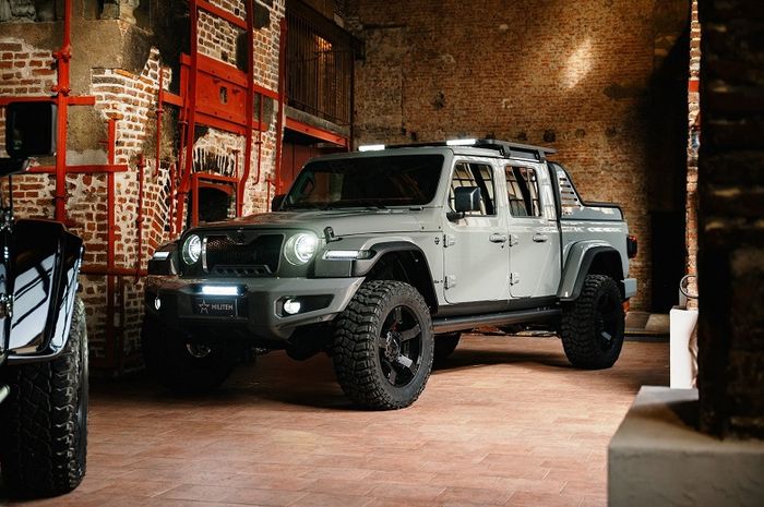 Tampilan modifikasi Jeep Gladiator garapan Militem asal Italia