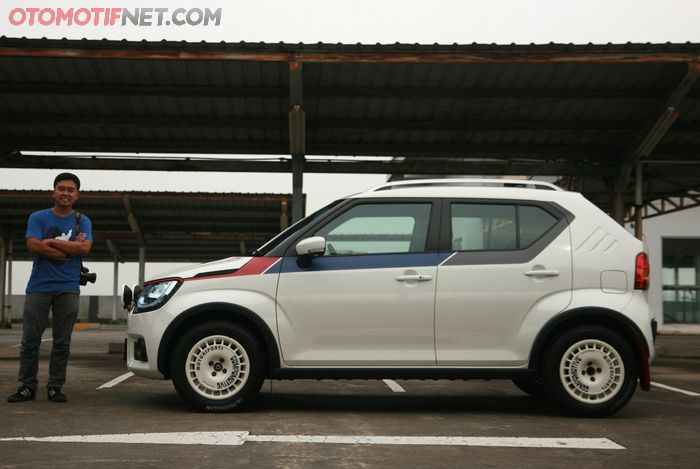 Desain Striping Minimalis di Suzuki Ignis