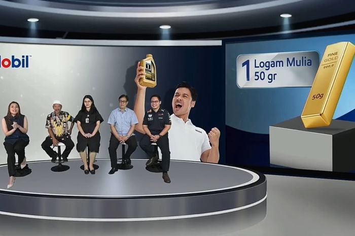 Proses pengundian program berhadiah Mobil Lubricant 