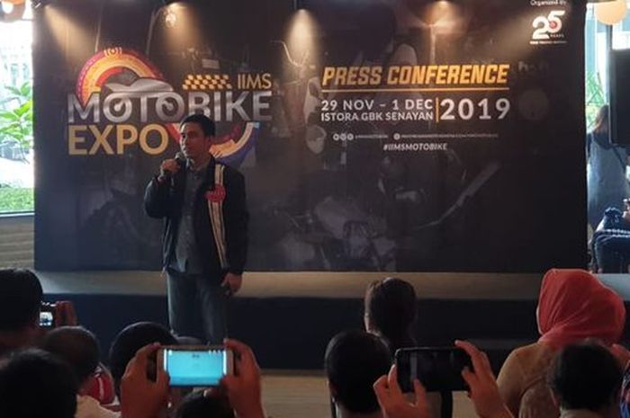 Suasana Press Conference IIMS Moto Bike Expo 2019