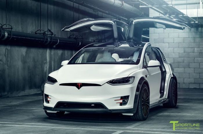 Modifikasi Tesla Model X tampil agresif hasil garapan T-Sportline