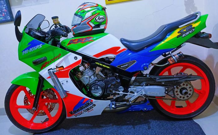 Mesin Kawasaki Ninja R ala SSR Thailand kena modif pakai blok superkips dan ubahan lain
