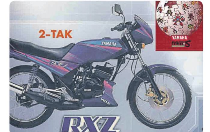 Desain Yamaha RX-Z lebih aerodinamis dibanding RX-King