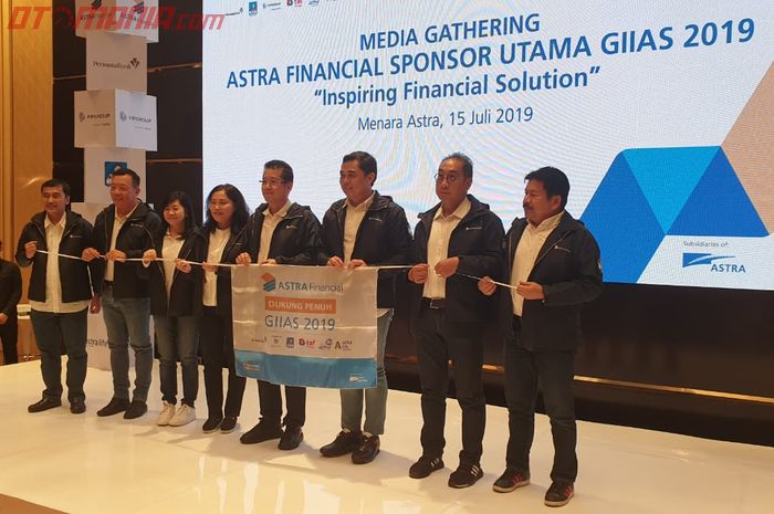 Astra Fincancial target konstan di Rp 1 triliun untuk 3 kota dengan target 5.000 aplikasi di GIIAS 2019