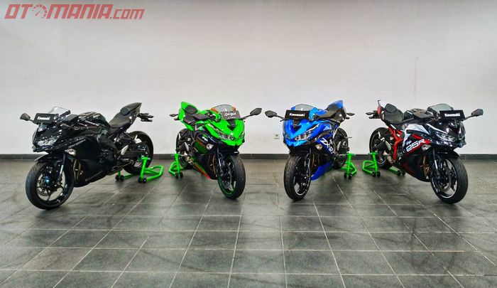 4 pilihan warna Kawasaki Ninja ZX-25R