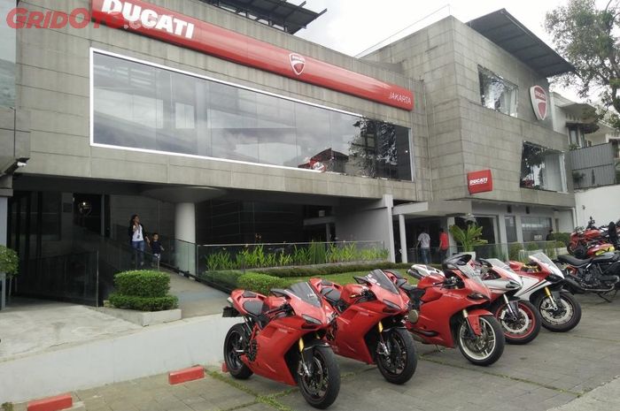 Flagship Store Ducati Indonesia di kawasan Jakarta Selatan