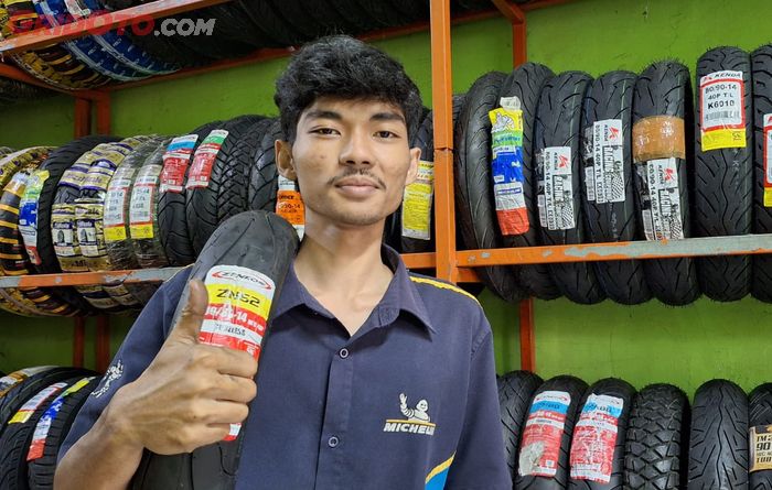 Alan Lukman, Kepala Toko Khay Tire Bogor, Cairan anti bocor ban motor harus diganti secara berkala 