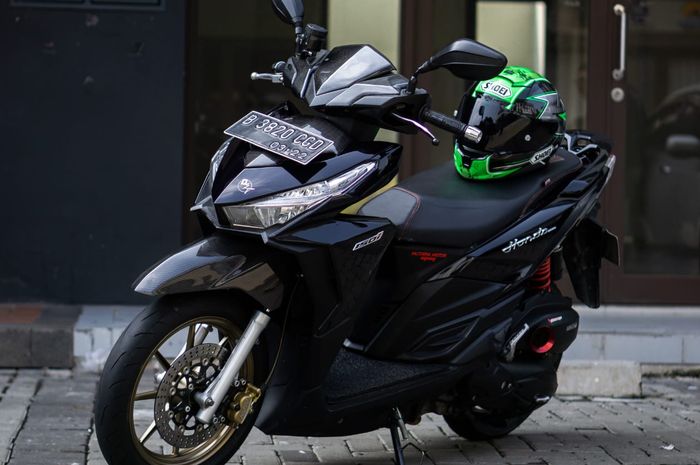 Honda Vario 125 modifikasi bergaya proper