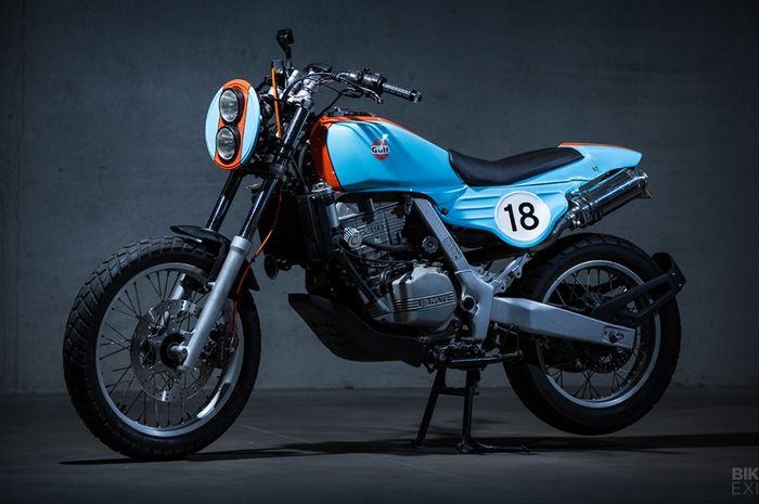 BMW F650 Funduro custom enduro classic besutan Andrew Rovenko