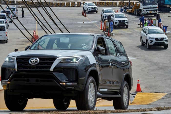 Ekspor Toyota Indonesia untuk Jan-Nov 2021 mencatatkan angka sebesar 166 ribu unit