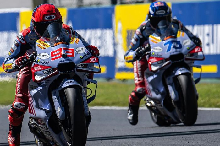 Gresini Racing menyembunyikan logo sponsornya di MotoGP Prancis 2024
