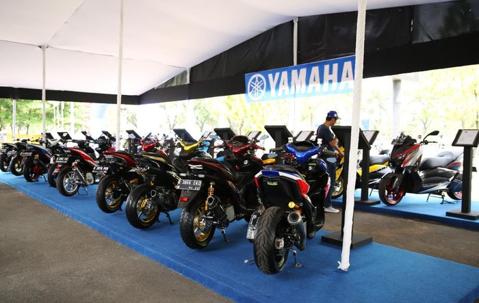 Suguhan beda banyak mewarnai CUSTOMAXI YAMAHA x YAMAHA YARD BUILT