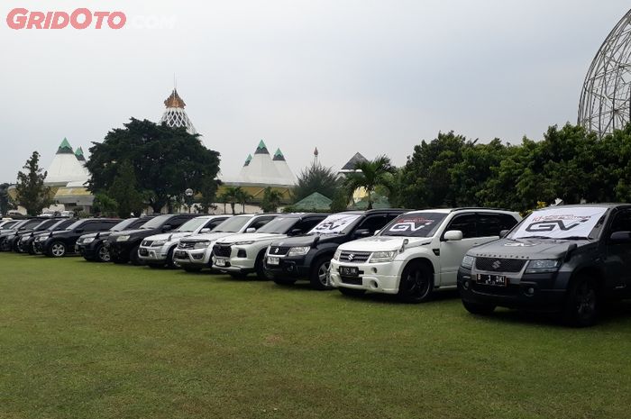 Komunitas Suzuki Grand Vitara ramaikan Jambore Suzuki Club 2025