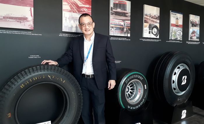 Presiden Direktur Bridgestone Indonesia, Mukiat Sutikno 