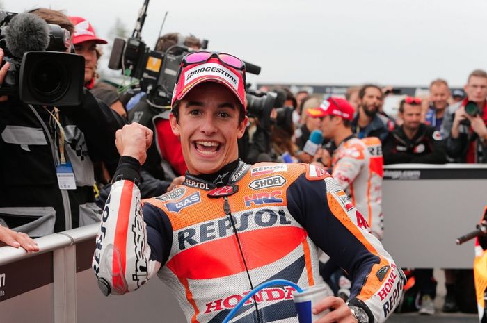 Marc Marquez balapan ke-93 kali di MotoGP Amerika