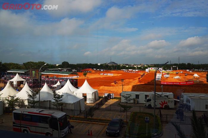 MXGP 2019 seri Palembang, track builder didatangkan dari Belgia dan tanah merah hasil diimport