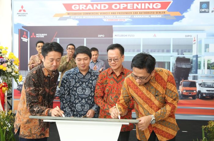 Dealer baru Mitsubishi di Medan, Sumatera Utara, ini menjadi dealer ke-126 di Indonesia